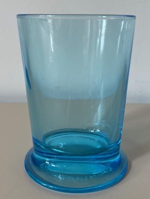 Iittala - Blauw waterglas 'Boy' ontwerp Stefan Lindfors kopen? Bied vanaf 1!