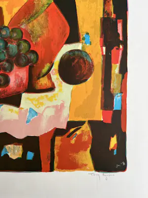 Tony Agostini - Gesigneerde kleurenlitho - 67/175 kopen? Bied vanaf 95!