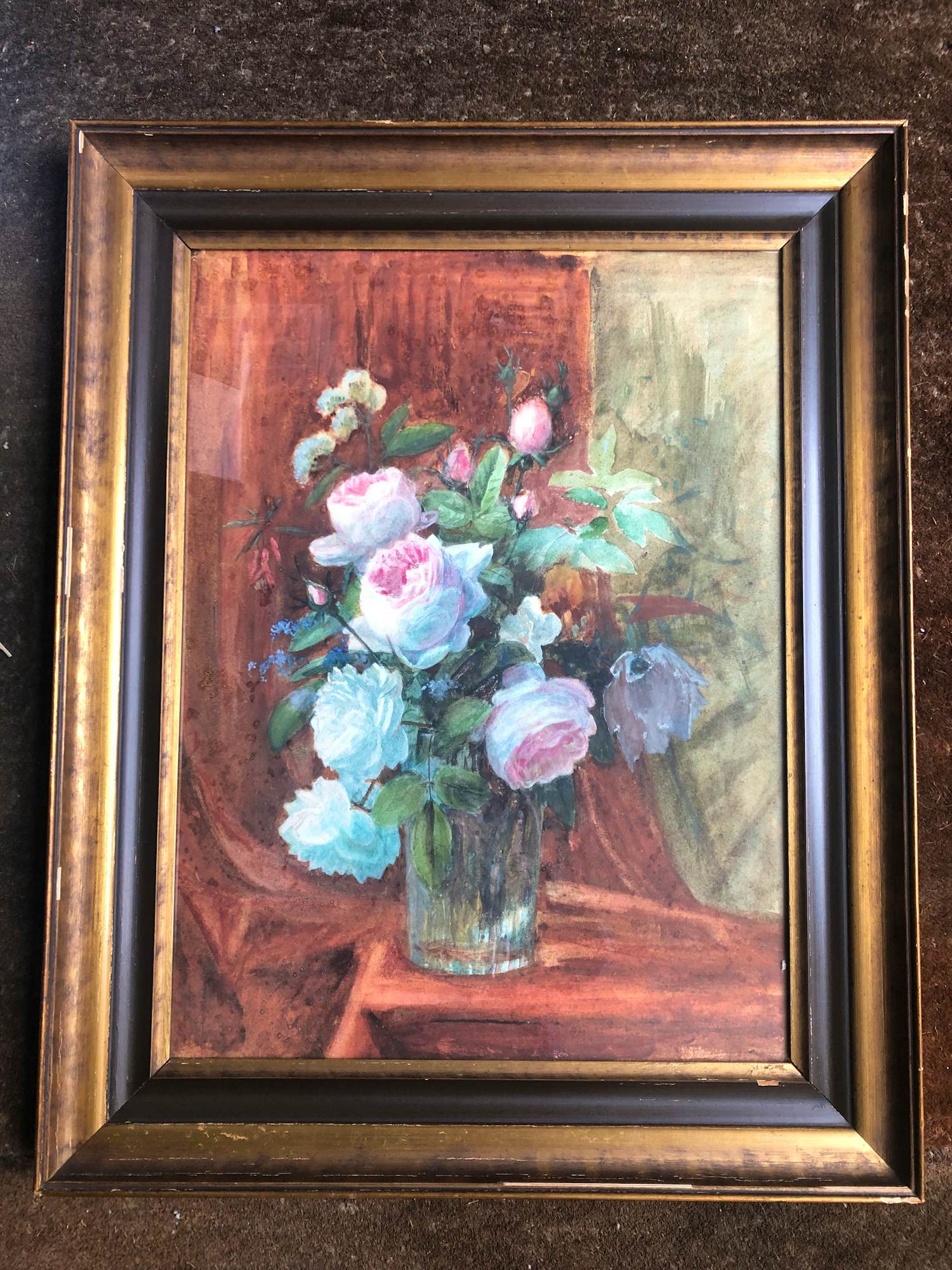 Geertruida Gorter-ten Cate Hoedemaker - Bourbon-rozen "Madame Pierre Oger" en Damascener rozen "Armide" kopen? Bied vanaf 75!