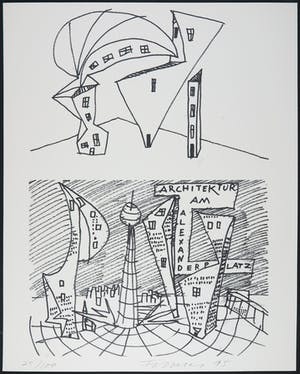 Rainer Fetting - Alexanderplatz, 1995 kopen? Bied vanaf 50!