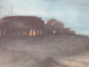 Cornelia C. J. van Trigt-Hoevenaar - Duinen Domburg & Hollandse rivier - Gemengde technieken kopen? Bied vanaf 60!