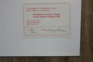 Ad Petersen - Foto: Portretten van Roland Topor - 1975 kopen? Bied vanaf 100!
