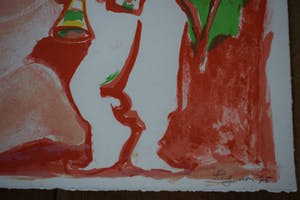 Edouard Pignon - Litho, Titel. "Hommage a Federico Fellini ". kopen? Bied vanaf 50!
