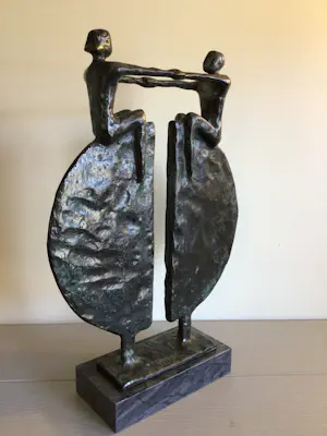 Corry Ammerlaan - “ Nieuw Perspectief “ XXL - zeldzaam kopen? Bied vanaf 1250!