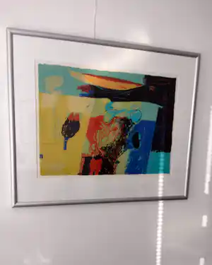 Pieter Vermeulen - Mooi abstract werk puntgaaf verkauft für € 75!