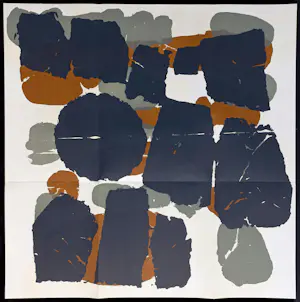 Raoul Ubac - Abstracte compositie, originele litho kopen? Bied vanaf 55!