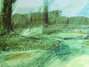 Annemiki Bok - Voorjaar & Zomer | set van 2 kleuren zeefdrukken - ingelijst kopen? Bied vanaf 69!