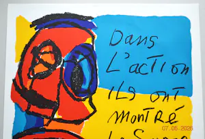 Karel Appel - In Action They Revealed The Mainspring of Their Beauty kopen? Bied vanaf 165!
