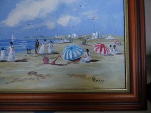 Henk Poeder - strandgezicht bij scheveningen kopen? Bied vanaf 129!