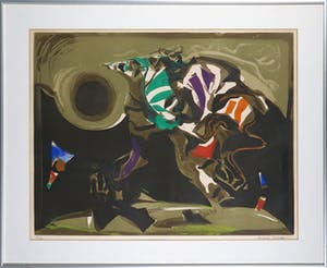 Milorad Batta Mihailovitch - Litho, Le Footballeur - Ingelijst kopen? Bied vanaf 1!