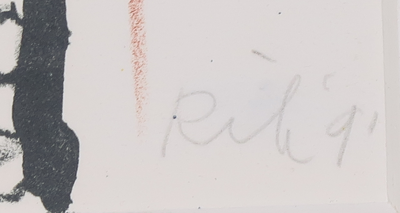 Rik van Iersel - Litho, Zonder titel kopen? Bied vanaf 20!