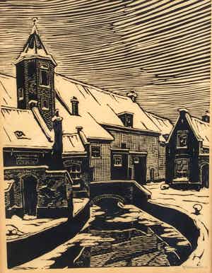 Hendrikus IJkelenstam - C4285 - Muurhuizen Amersfoort verkocht voor € 75!