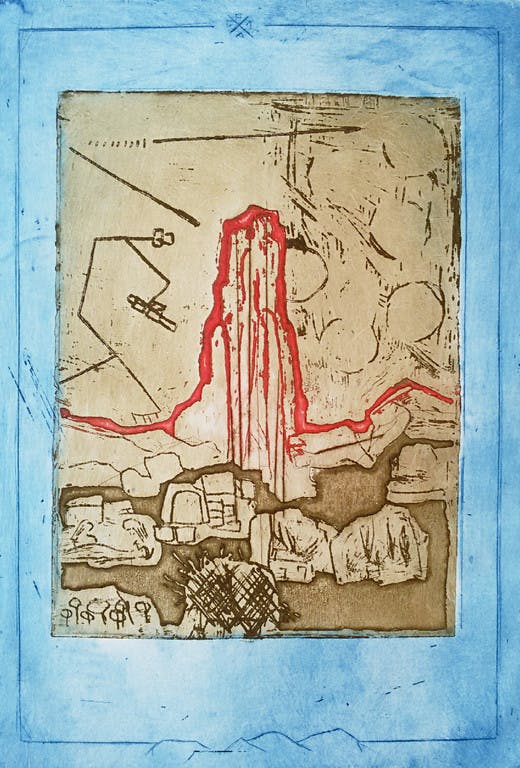 Jan Montyn - Mukdahan, aquatint ets kopen? Bied vanaf 1!