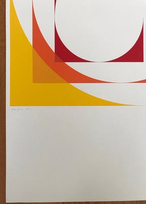 Niet of onleesbaar gesigneerd - C. Celadon - Gesigneerde zeefdruk - 1974 - 144/150 kopen? Bied vanaf 1!