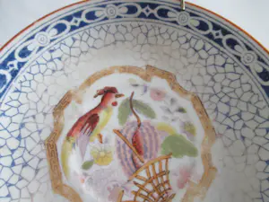 N.V. Porselein- en Tegelfabriek Mosa - Wandtegel motief paradijsvogel kopen? Bied vanaf 20!