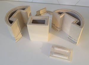 Niet of onleesbaar gesigneerd - Studio Keramisch (bouw)object "Hollands rivierenlandschap" kopen? Bied vanaf 10!