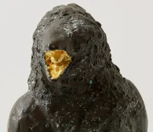 Aat Veldhoen - Bronzen sculptuur: 'Vogelvrouw' kopen? Bied vanaf 2950!