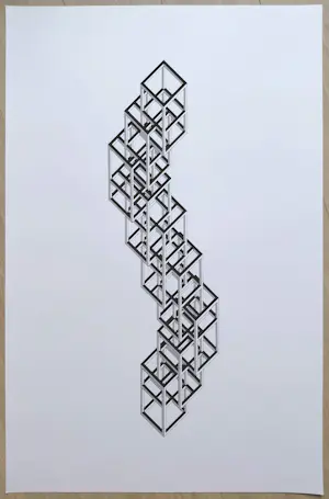 Joost Baljeu - Inner Dimensions, zeefdruk (groot) kopen? Bied vanaf 150!