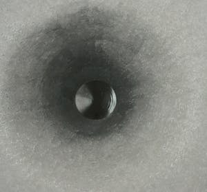 Curiosa - Gravure in aluminium-folie , Geometrisch abstract - ingelijst kopen? Bied vanaf 1!