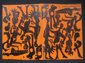 Helmut Andreas Paul Grieshaber - " ENGEL der PSYCHIATRIE " 7 HOLZSCHNITTE kopen? Bied vanaf 200!