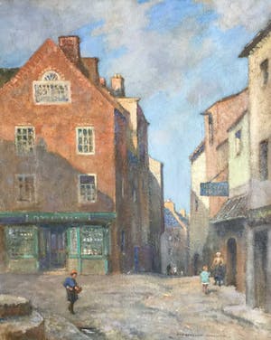 Niet of onleesbaar gesigneerd - C3877 - Straatje kopen? Bied vanaf 10!