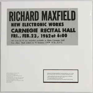 Richard Maxfield - 2 LP - Richard Maxfield kopen? Bied vanaf 10!