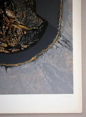 Jean Piaubert - Composition abstrait II. - 1964 - Originele zeefdruk gesigneerd en genummerd kopen? Bied vanaf 70!