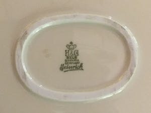 Heinrich & Co - Porseleinen visschaal met sauskom kopen? Bied vanaf 10!