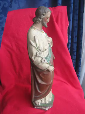 Heiligenbeeld - Jozef van Nazareth, pleegvader en timmerman. kopen? Bied vanaf 45!