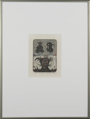 Sergej Tjukanov - Handbewerkte ets, Homo Sapiens kopen? Bied vanaf 10!