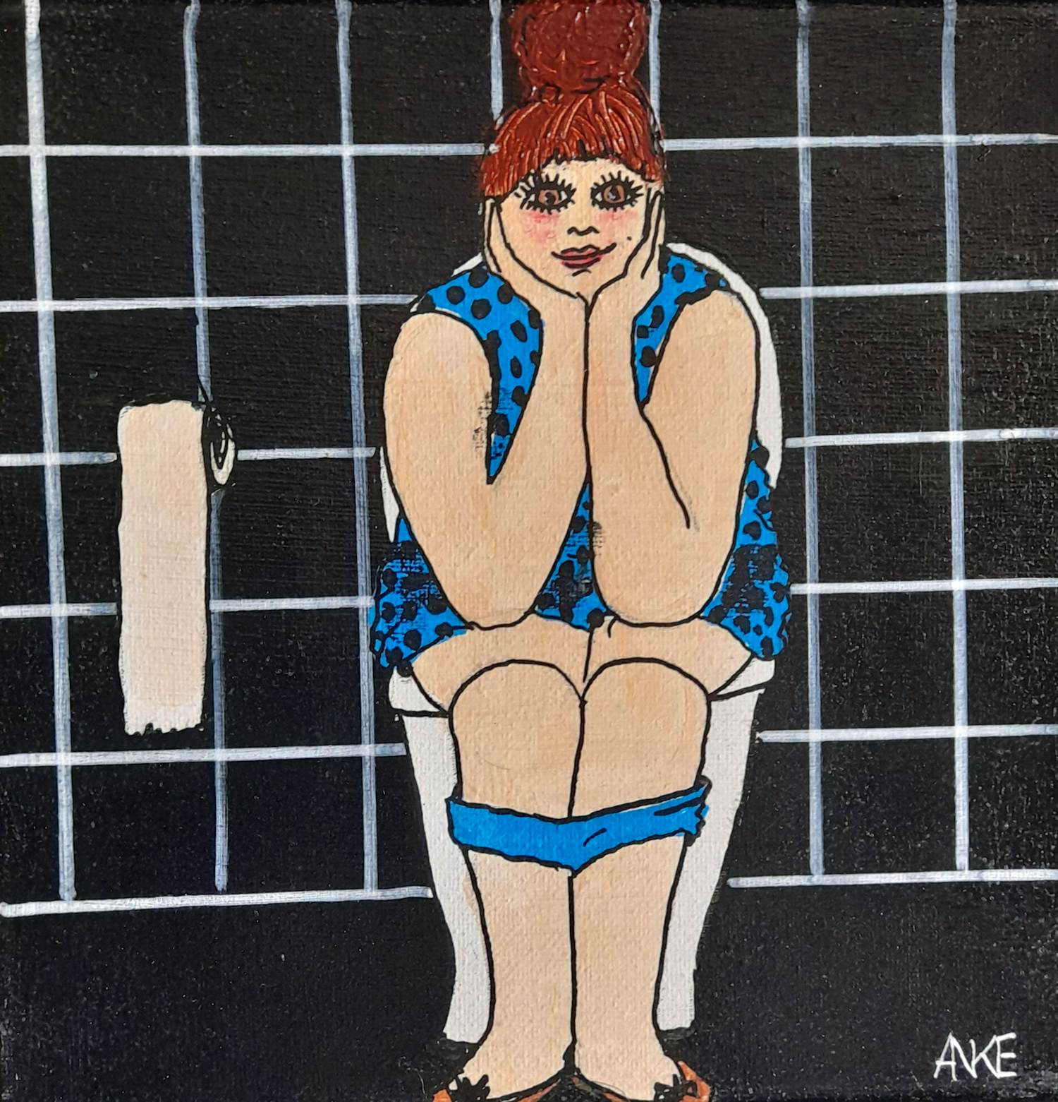 Anke Peddemors - WC vrouw kopen? Bied vanaf 22!