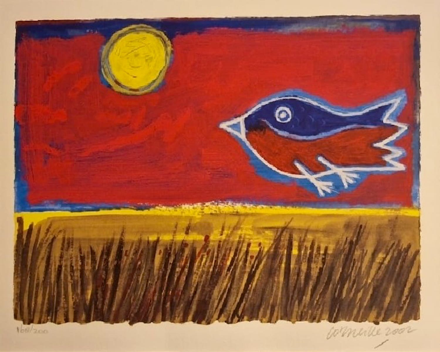 Corneille - gesigneerd - 2002 - 200 ex. verkocht voor € 1!