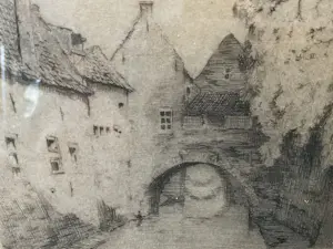 Hendrik de Laat - Twee etsen ‘s Hertogenbosch kopen? Bied vanaf 1!