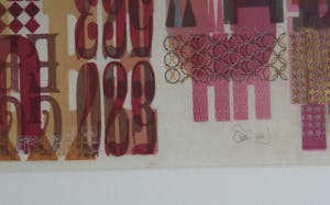 Frans de Jong - getallen - gesigneerd kopen? Bied vanaf 40!