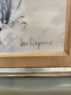 Leo Cleymans - Winterlandschap kopen? Bied vanaf 80!