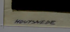 Cor Basart - Houtsnede - 1952 kopen? Bied vanaf 50!