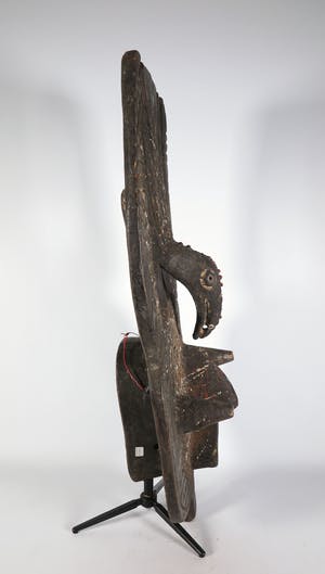 Bobo - Hout, Dansmasker kopen? Bied vanaf 1!