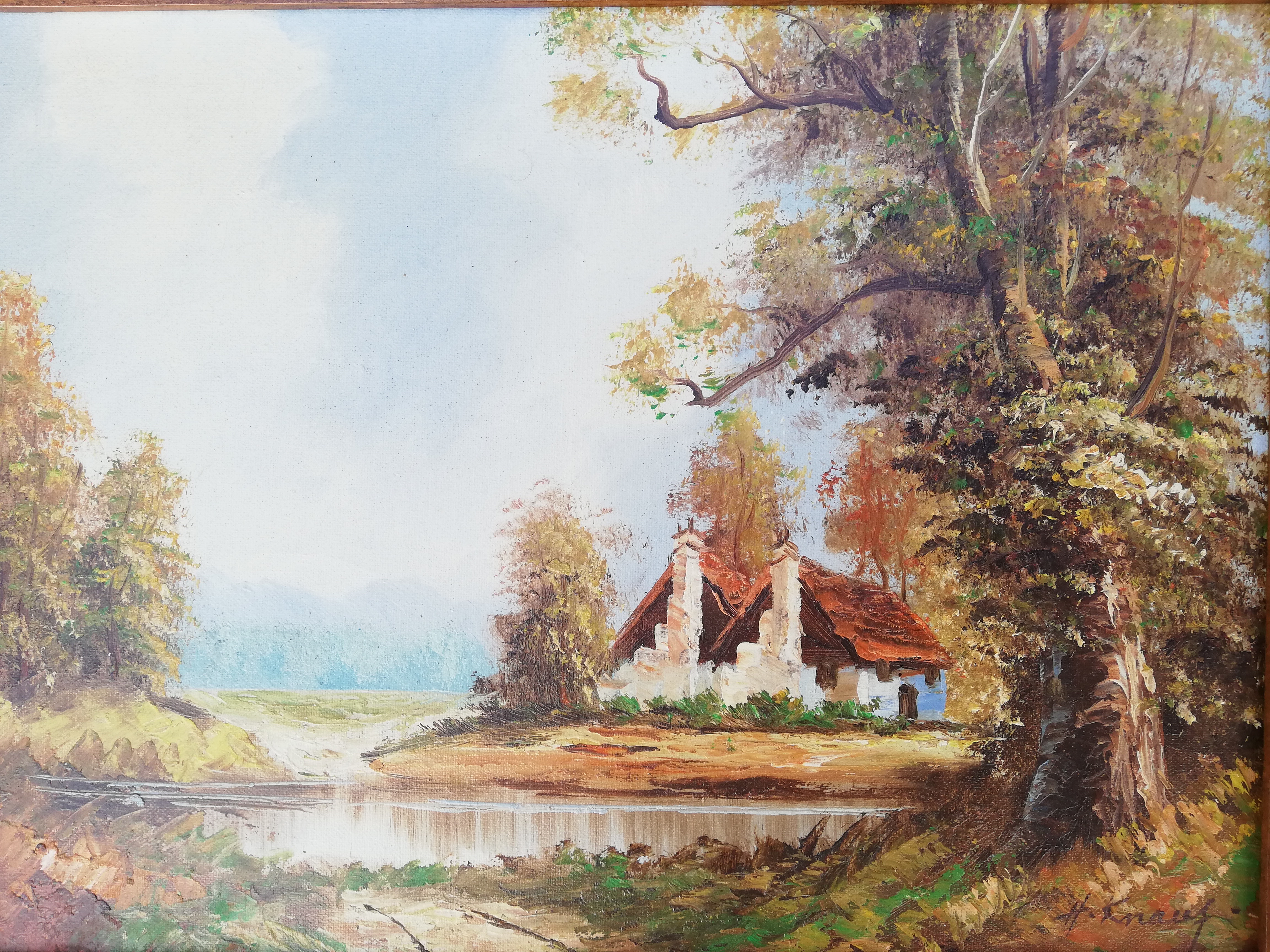 Henner Knauf - Prachtig landschap kopen? Bied vanaf 25!