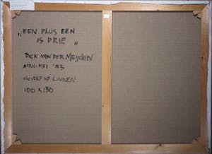 Dick Bastiaan van der Meijden - Dagdromen op kantoor - Pop Art - Humoristische erotische voorstelling- Groot kopen? Bied vanaf 1!