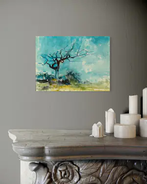 Eugène Eechaut - Wunderschönes abstraktes Aquarell von 1977 / Ausstellung Galerie Pfeiffer Brüssel kopen? Bied vanaf 50!