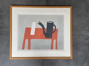 Klaas Gubbels - Witte kan op Oranje tafel - Nr 147 kopen? Bied vanaf 600!