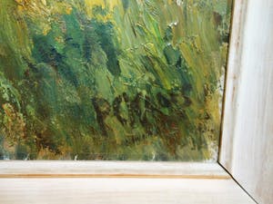 Piet Kloes - Impressionistisch landschap kopen? Bied vanaf 50!