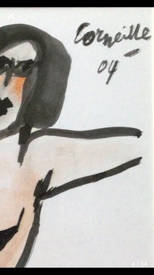 Corneille - Originele Aquarel! kopen? Bied vanaf 1250!