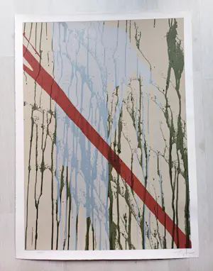 Larry Poons - Siebdruck - Auflage von 175 - signiert - nummeriert - (76 x 56 cm) kopen? Bied vanaf 399!