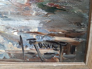 Henri Rowet - Schilderij: 'Le Port' kopen? Bied vanaf 50!