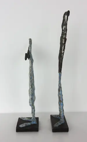 Zihong Zhang - Dancing with my shadow I en II (Brons) kopen? Bied vanaf 200!