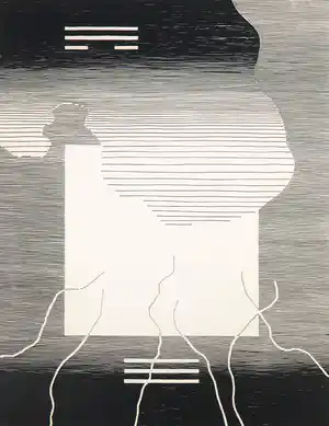 Michel Seuphor - Zonder titel verkocht voor € 85!