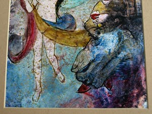 Jozef Bossaert - Gemengde techniek , “De dans van Salomé” – gesigneerd - 1985 kopen? Bied vanaf 10!