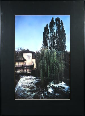 Paul Huf - Foto, Huis aan water - Ingelijst kopen? Bied vanaf 1!