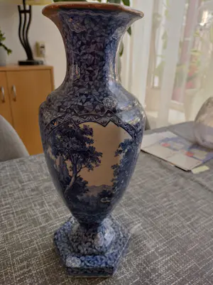 Villeroy en Boch - 2 delftblauwe vazen kaufen? Bieten Sie von 100!